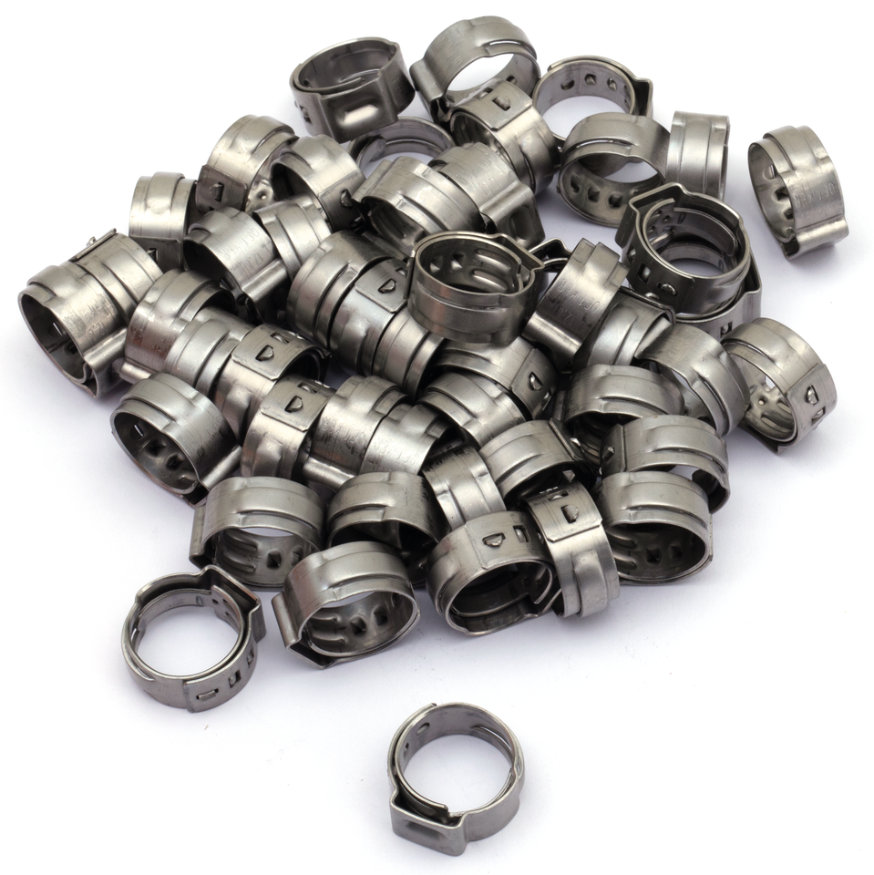 OETIKER'S OEM STYLE STAINLESS STEEL HOSE CLAMPS - view 1