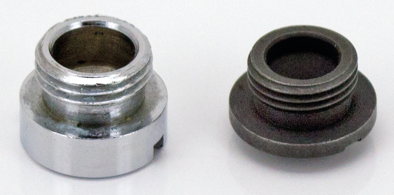 OIL PUMP CHECK & BYPASS VALVE PLUGS - view 1