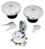 IGNITION SWITCH AND LOCKABLE SCREW-IN GAS CAP KITS - view 2