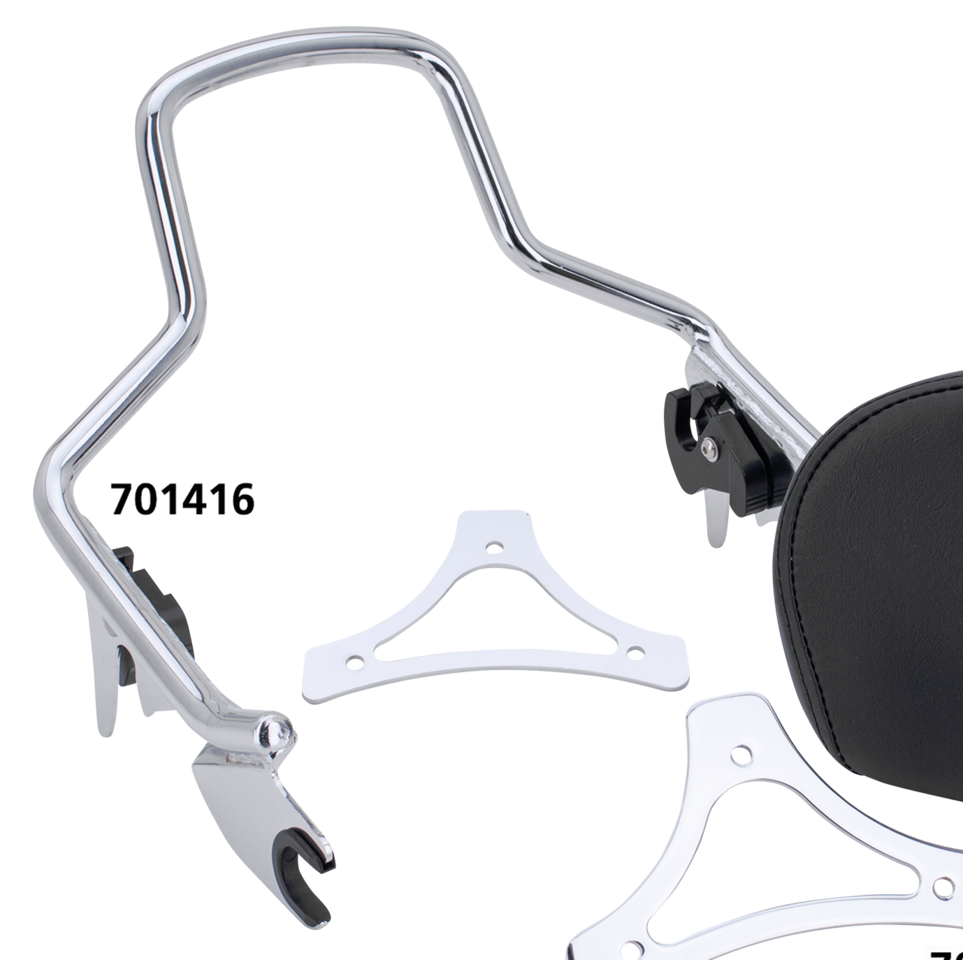 DETACHABLE SISSY BARS FOR TOURING Secondary image