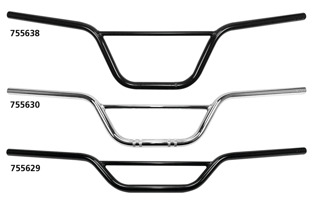 WESTLAND CUSTOMS 7/8" (22MM) DIAMETER SCRAMBLER HANDLEBARS - view 1 Main image