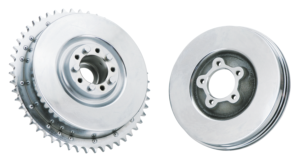 REAR BRAKE DRUMS - view 2