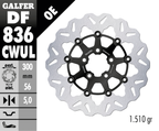 GALFER "WAVE" FLOATING DISC BRAKE ROTORS - view 2