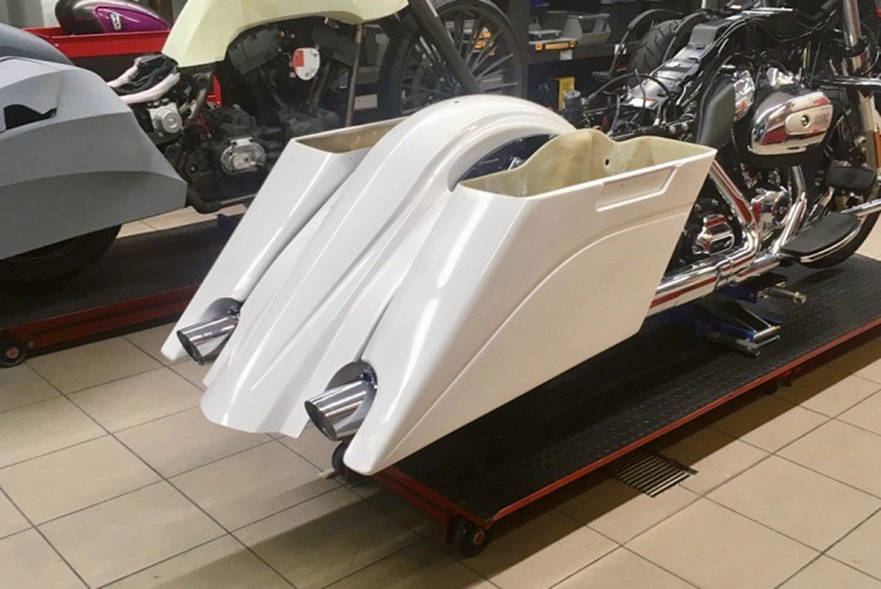 MAGNUS 7" STRETCHED SADDLEBAGS BY TOMMY & SONS Secondary image