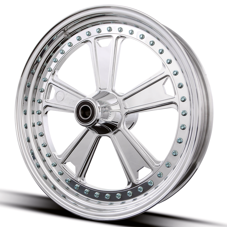 RICK'S THREE-PIECE BILLET ALUMINUM WHEELS - view 1 Main image