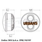 CYRON URBAN 5 3/4" LED HEADLIGHT UNIT - view 2