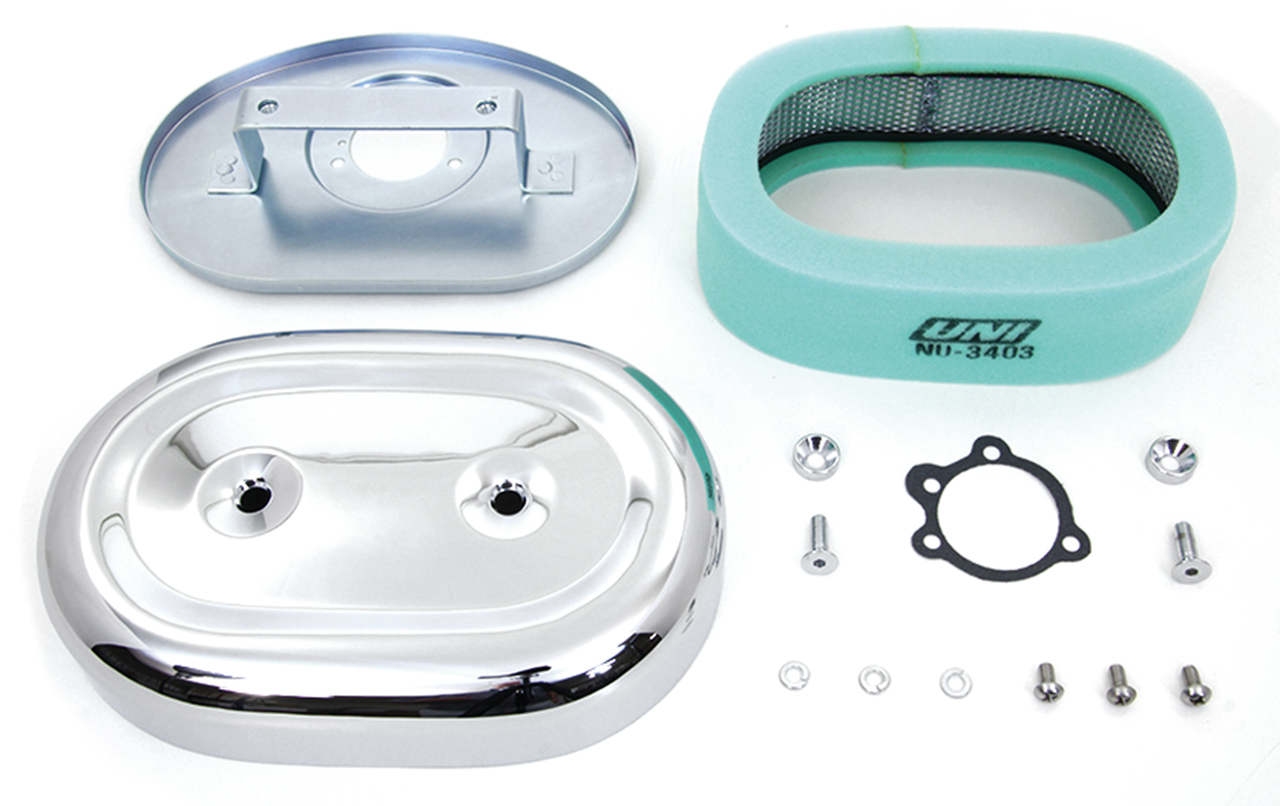 STOCK STYLE OVAL AIR CLEANER - view 1