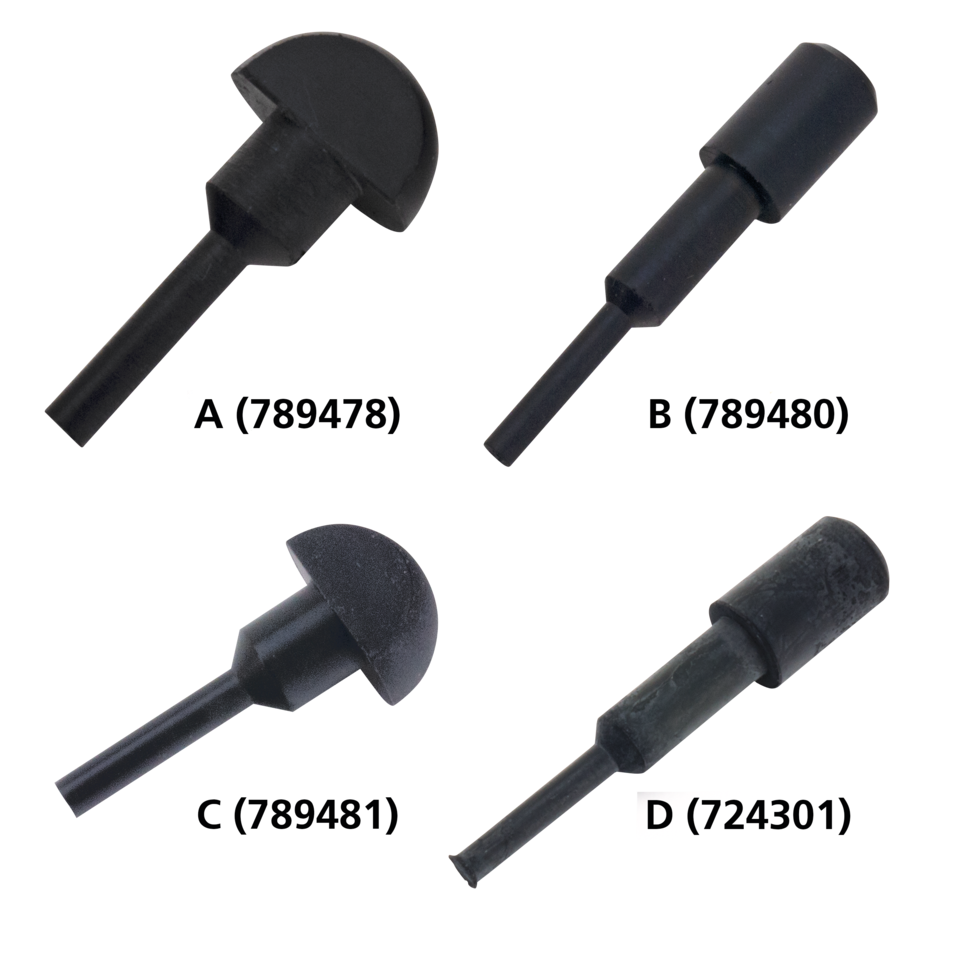 REAR BRAKE CALIPER BUMPER RUBBERS - view 1 Main image