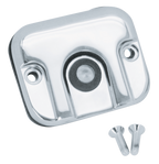 CHROME MASTER CYLINDER COVER 1996 STYLE - view 2