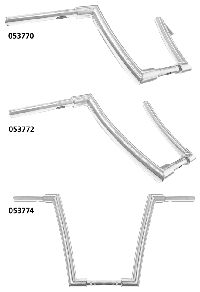 GENUINE ZODIAC CHICANO STYLE APE HANGERS - view 2