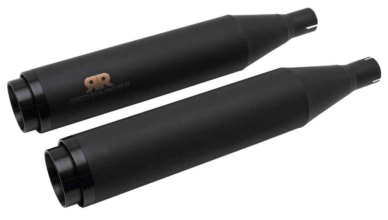 REDTHUNDER SLIP-ON MUFFLERS FOR MILWAUKEE EIGHT SOFTAIL - view 2