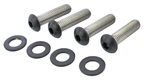 BLACK STAINLESS STEEL FENDER STRUT SCREW KITS - view 1