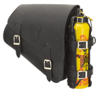 TEXAS LEATHER SPORTSTER FRAME BAG WITH BOTTLE HOLDER - view 2