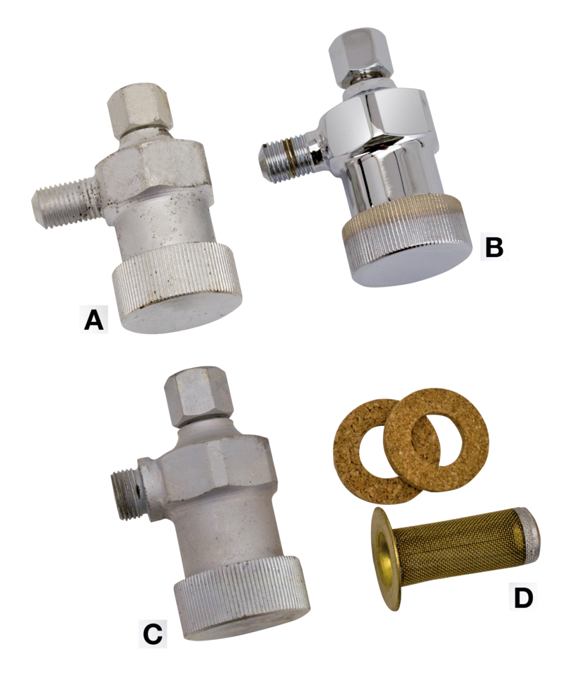 GAS STRAINERS FOR VINTAGE MODELS - view 2