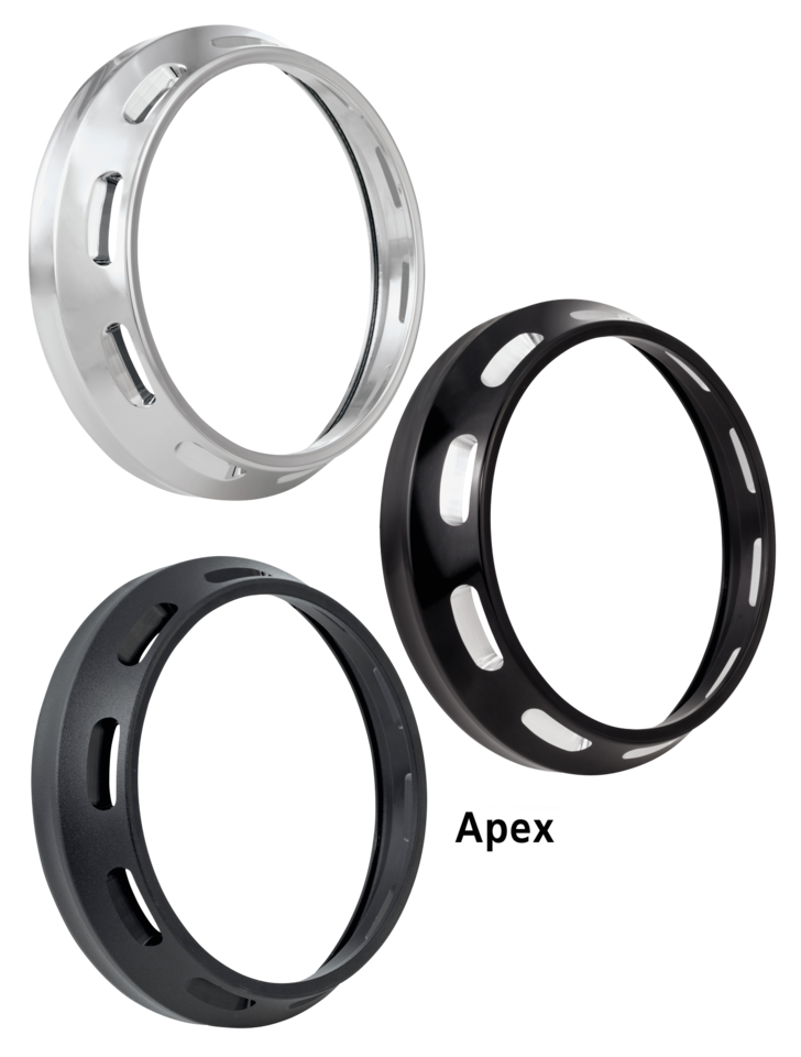 PERFORMANCE MACHINE 7" HEADLIGHT BEZELS - view 3