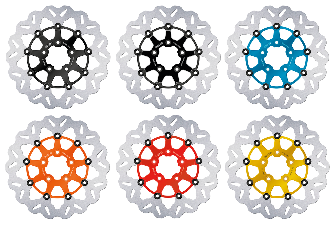 GALFER "WAVE" FLOATING DISC BRAKE ROTORS - view 3
