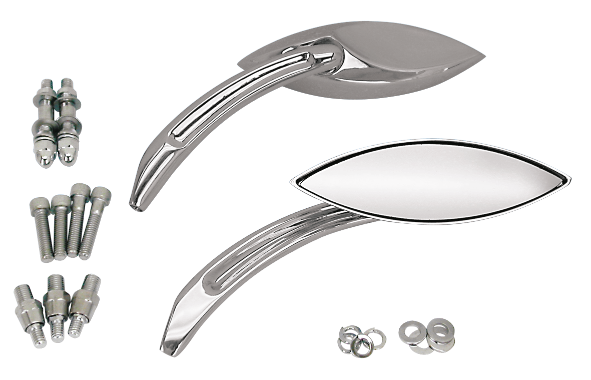 MERLIN'S ABSTRACT STYLE NARROW CAT EYE MIRRORS Secondary image