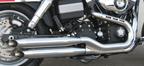 MCJ ADJUSTABLE EXHAUSTS FOR DYNA - view 2
