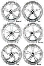 RICK'S THREE-PIECE BILLET ALUMINUM WHEELS - view 2