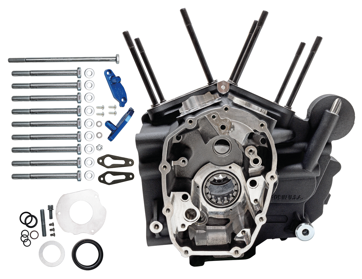 S&S CRANKCASE FOR MILWAUKEE EIGHT - view 1