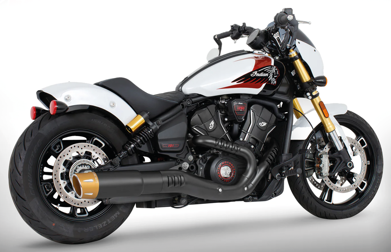4" SLIP-ONS FOR INDIAN SCOUT 2025 TO PRESENT - view 1