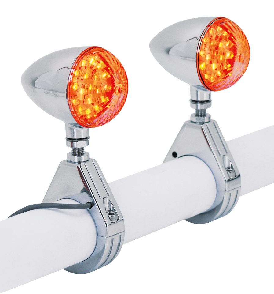 HI-POINT FORK MOUNTED LED TURN SIGNALS - view 1