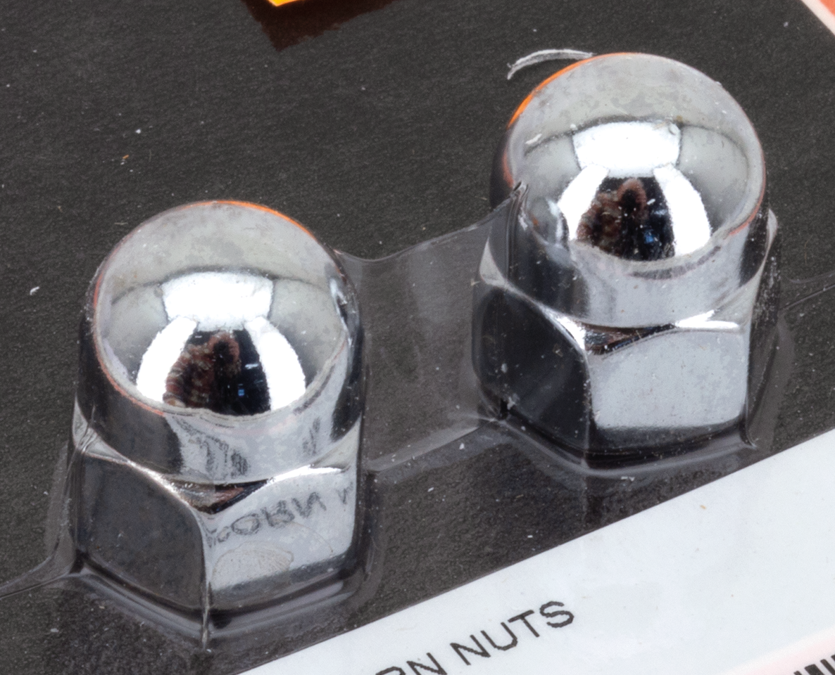 COLONY ROUND TOP CHROME ACORN NUTS - view 1 Main image