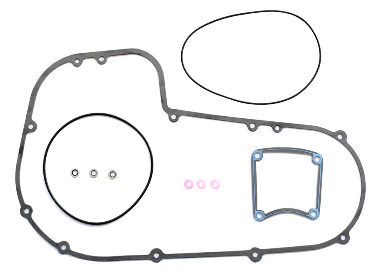 GASKETS, O-RINGS AND SEALS FOR PRIMARY ON 5 SPEED BIG TWIN LATE 1979-2006 - view 1