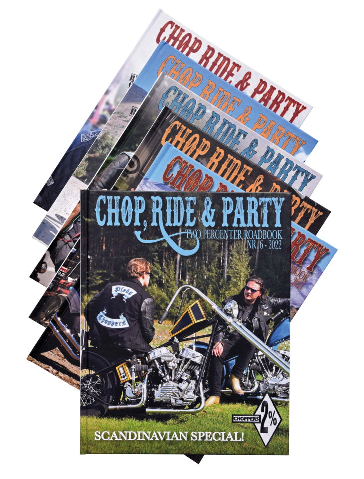 CHOP, RIDE & PARTY TWO PERCENTER ROADBOOKS - view 2