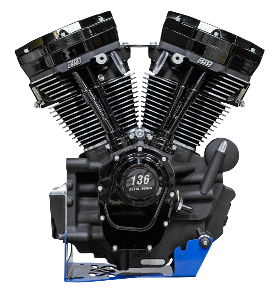 S&S MK136B ENGINE FOR MILWAUKEE EIGHT SOFTAIL - view 1
