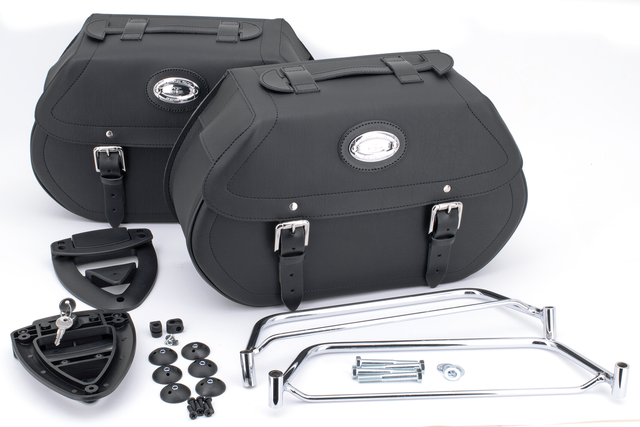 K-DRIVE/LONGRIDE "CLICK & LOCK" SADDLEBAG KITS - view 1