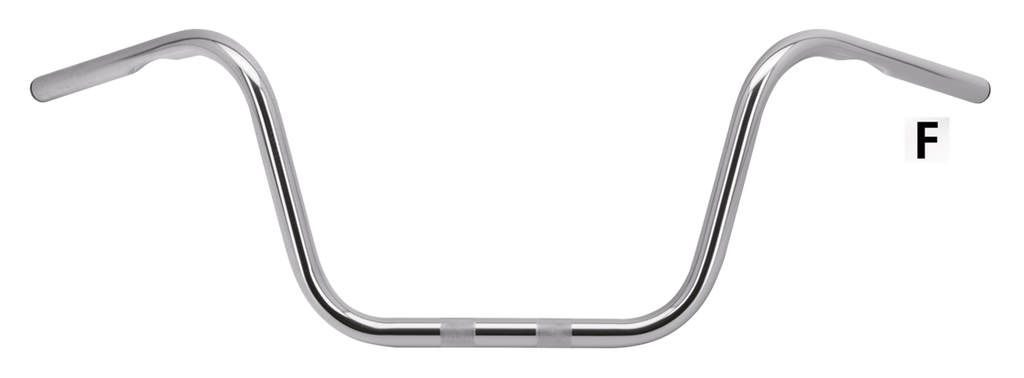 ZODIAC ONE INCH DIAMETER APE HANGER HANDLEBARS - view 1