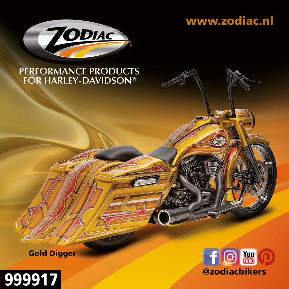 ZODIAC SHOW BIKE STICKERS - view 1 Main image