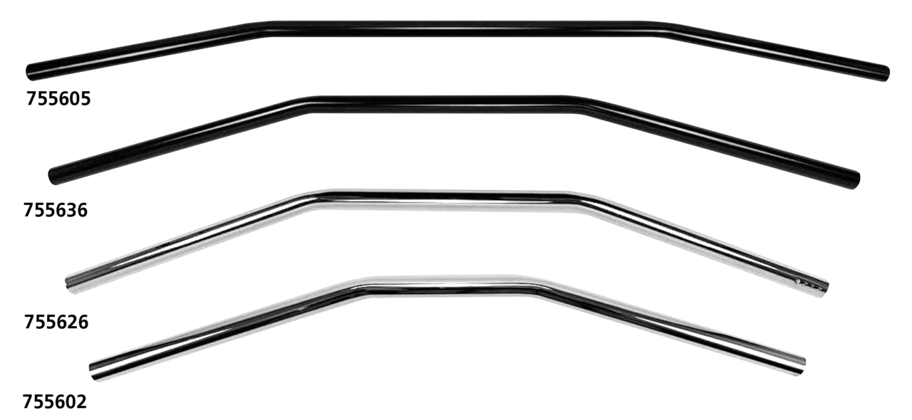 WESTLAND CUSTOMS 7/8" (22MM) DIAMETER DRAG BARS - view 2