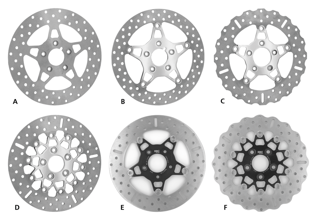 EBC CUSTOM STAINLESS STEEL DISC BRAKE ROTORS - view 1