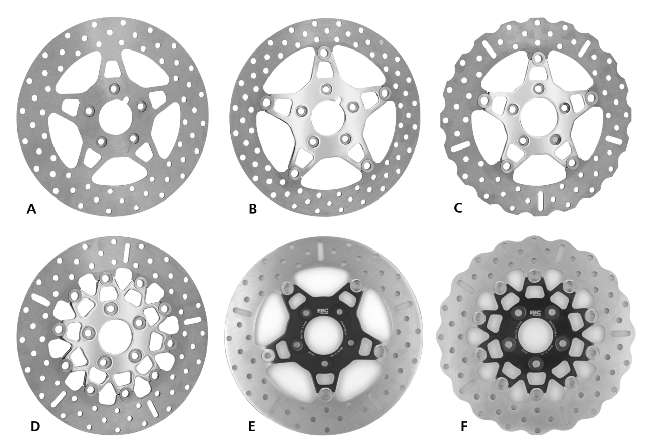EBC CUSTOM STAINLESS STEEL DISC BRAKE ROTORS - view 1