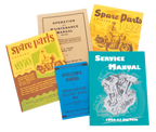 MANUALS AND SPARE PARTS CATALOGS FOR VINTAGE MODELS - view 3