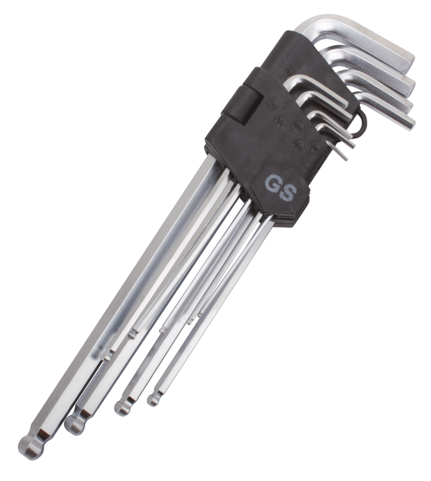 INCH SIZE BALL END ALLEN KEY SETS - view 1 Main image