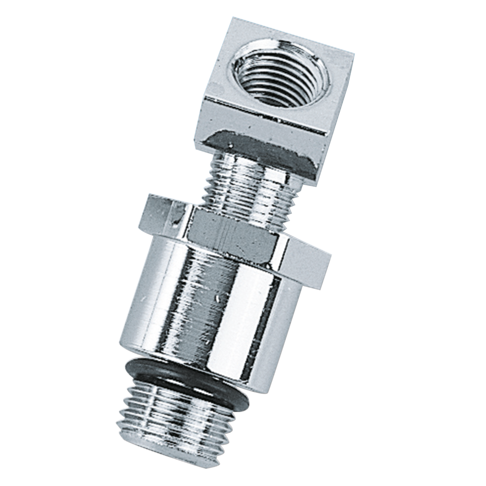 CHROME PLATED OIL GAUGE FITTINGS - view 1 Main image
