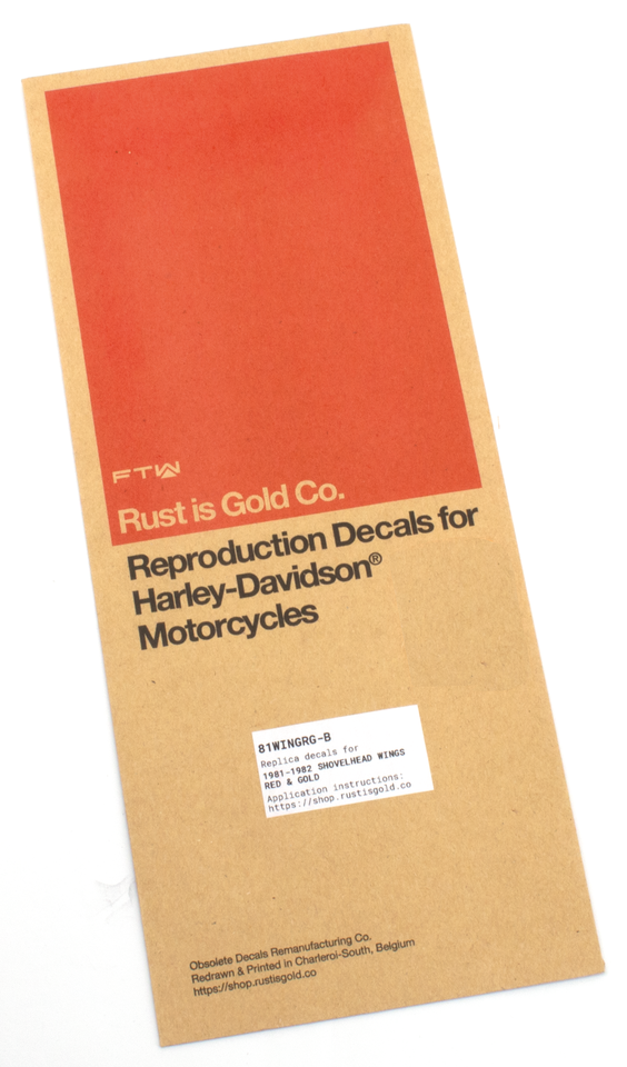 REPLICA OBSOLETE DECALS BY RUST IS GOLD CO. Secondary image