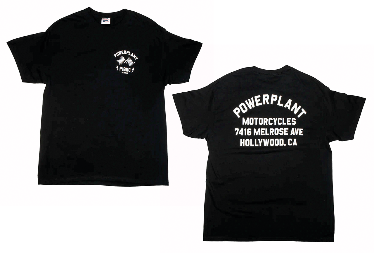 P16 Powerplant Staple Garage Tee, Black, P16 Powerplant Staple Garage Tee, Black S - view 2 Main image