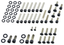 BLACK STAINLESS STEEL DRIVETRAIN SCREW KITS - view 1