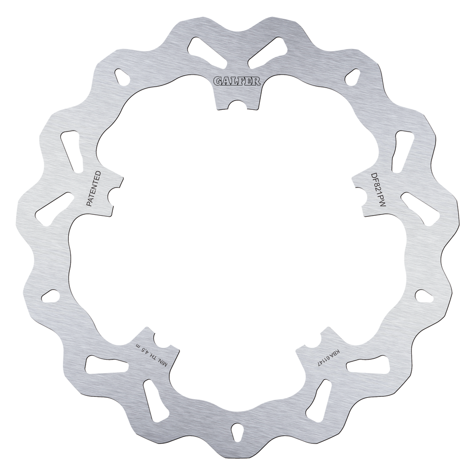GALFER "WAVE" DISC BRAKE ROTORS - view 1 Main image
