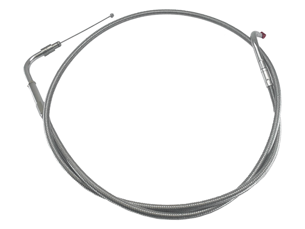 THROTTLE AND IDLE CABLES FOR USE WITH EARLY MIKUNI HSR CARBURETOR AND 1996 TO PRESENT SNAP-IN STYLE THROTTLE GRIP - view 1