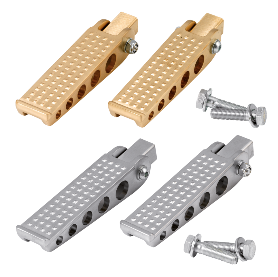 KUSTOM TECH FORGED BRASS KNURLED PEGS - view 2