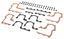 COLONY KNUCKLEHEAD ROCKER COVER NUT STRIP SET - view 1
