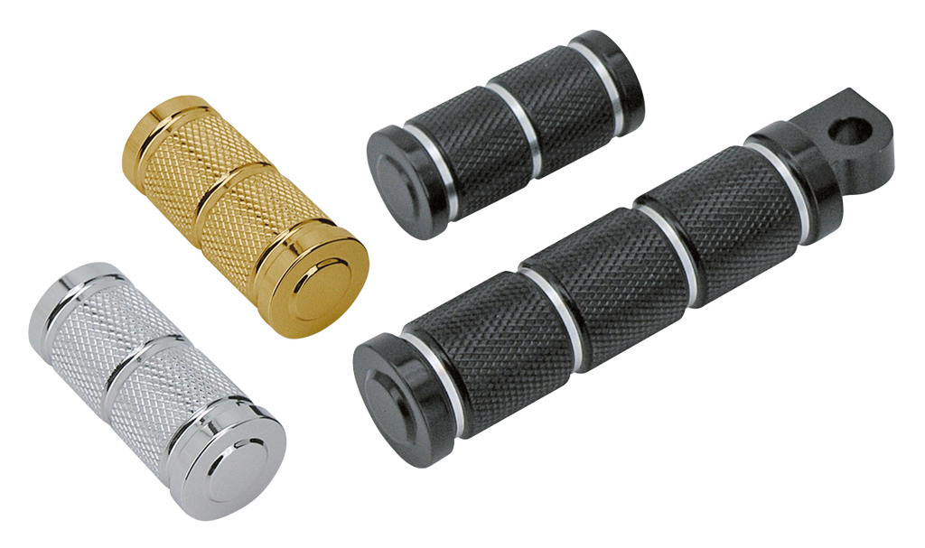 RETRO STYLE KNURLED BILLET ALUMINUM FOOT & SHIFTER PEGS - view 1