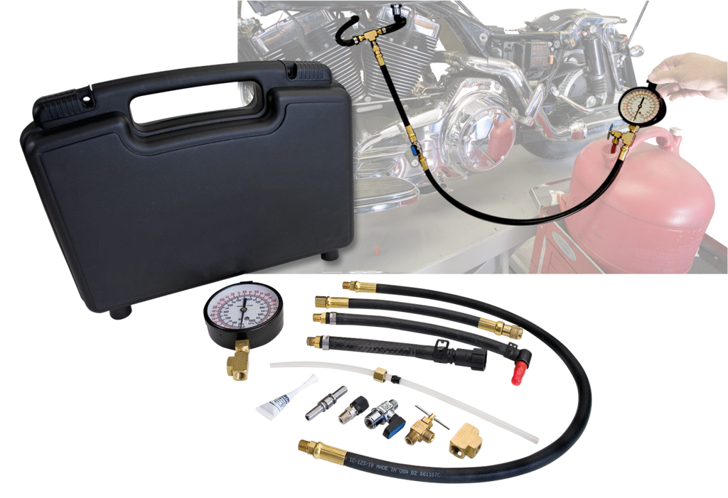 FUEL PRESSURE TEST GAUGE TOOL BY JIMS - view 2