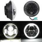 7" VISOR HALO LED HEADLIGHT UNIT - view 2