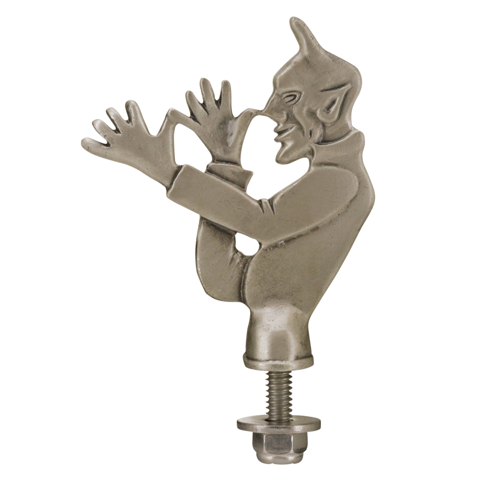 DEVIL LICENSE PLATE TOPPERS & FENDER ORNAMENTS - view 1 Main image